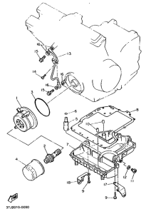FZR400RR Масляный фильтр