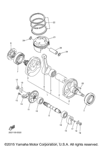  Коленчатый вал и Поршень