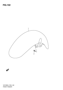 VLR1800 Переднее крыло