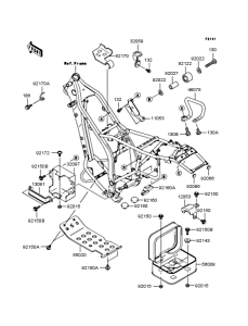  Рама ,крепежные детали