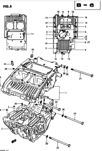 GS450 Картер двигателя