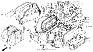 GL1500 Боковые кофры
