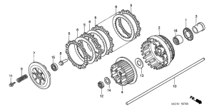 VTX1800C Бендикс
