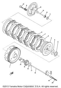 TA125 Сцепление