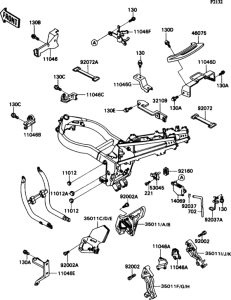 ZX1100 Battery case(1 / 2)