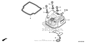  Крышка головки цилиндров