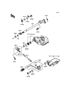 ZG1400 Механизм переключения передач