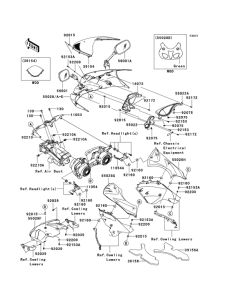 ZX600 Cowling comp