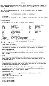 PE250 Catalog preface