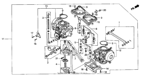 GL1500SE Карбюратор