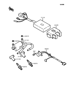 KR250 Катушка зажигания