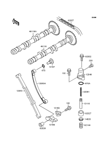ZR250 Распредвал