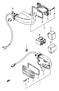 GS1150 Поворотники
