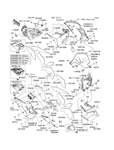 ZX1400 Cowling lowers(1 / 3)