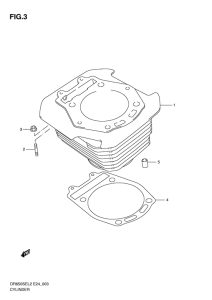 DR650 Цилиндр