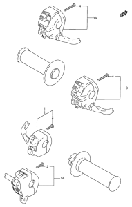 DF200 Рулевой переключатель