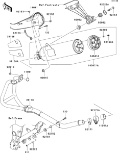 EX250 Глушитель