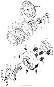 XL70 Сцепление