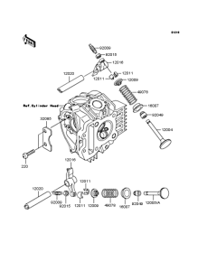  Rocker arms / valves