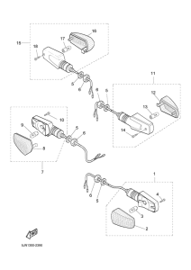 BT1100 Поворотники