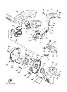XVS250 Brktthermistor