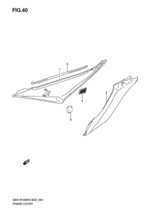 GSX-R1000 Обтекатель задний