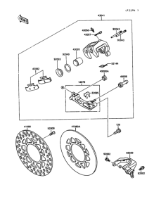  Задний тормоз