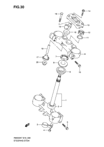 RM250 Траверса нижняя