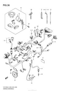 VZ1500 Wiring Harness (Vz1500L3 E28)