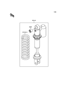 KX65 Амортизатор