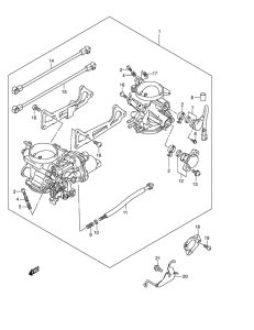 DL650 Дроссель