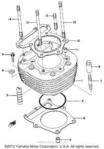 SR500H Цилиндры