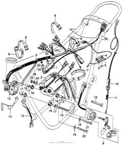 SL350 Wire harness + ignition coil