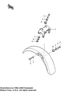 KE100 Переднее крыло