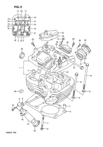 VX800 Головка цилиндров