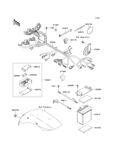 VN250 Электрика