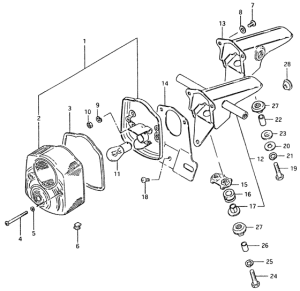 TS125 Задний комбинированный сигнал