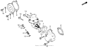GL1100I Топливный насос