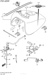 VL1500T Fuel Tank (Vl1500Tl5 E28)
