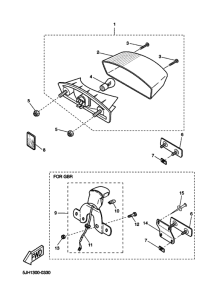 EW50 Taillight unit ass`y