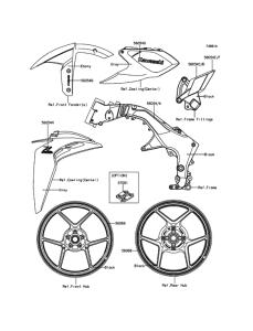 ZR1000 Decals(Green)