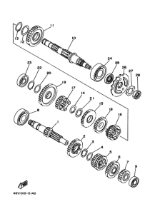 TT250R ﾄﾗﾝｽﾐﾂｼﾖﾝ