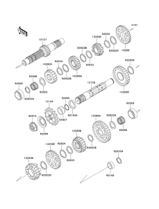 KL650 Трансмиссия