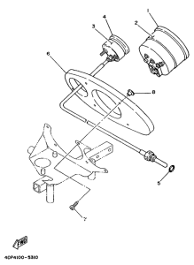 TZ250 Приборы