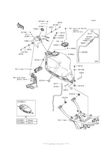 ER650 Топливный бак