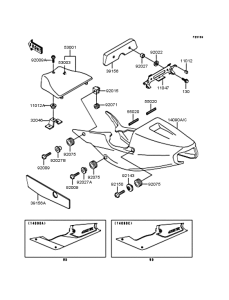 ZX400 Сиденье