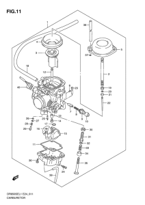 DR650 Carburetor assy