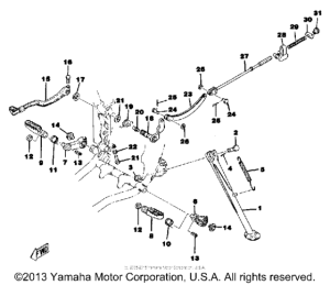 TT500C Stand - footrest