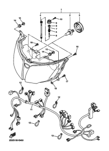 FJR1300AS FJR13AEX FJR1300 Phare