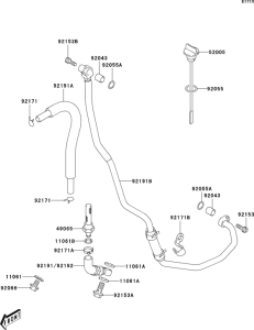  Маслянные шланги